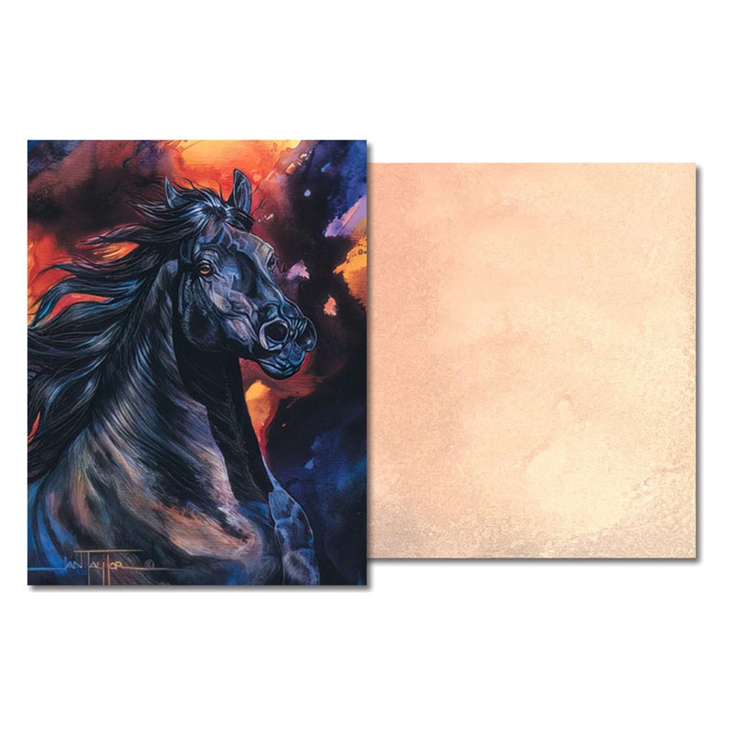 Leanin' Tree, Untamed Spirits, Blank Cards and Envelopes, Blank Note Cards, Perfect for Sending Personalized Notes (12 Blank Cards, 12 Envelopes) - Image 4